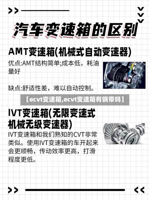【ecvt变速箱,ecvt变速箱有钢带吗】-第2张图片