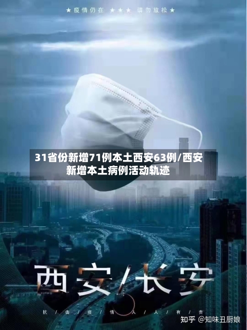 31省份新增71例本土西安63例/西安新增本土病例活动轨迹-第2张图片