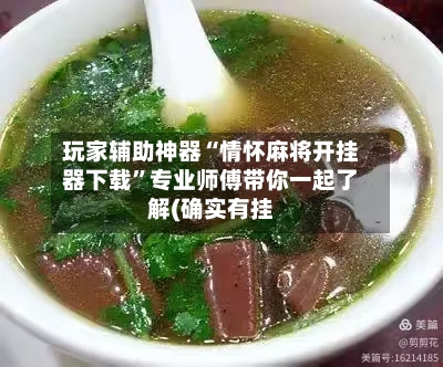 玩家辅助神器“情怀麻将开挂器下载	”专业师傅带你一起了解(确实有挂-第2张图片