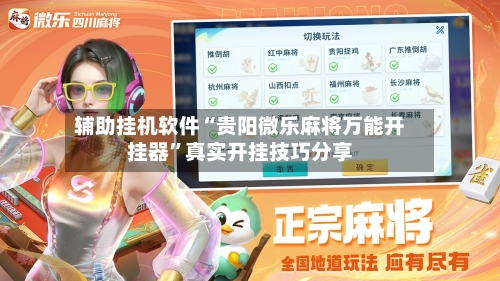 辅助挂机软件“贵阳微乐麻将万能开挂器	”真实开挂技巧分享-第3张图片