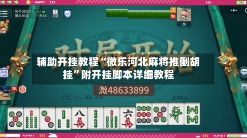 辅助开挂教程“微乐河北麻将推倒胡挂”附开挂脚本详细教程-第3张图片