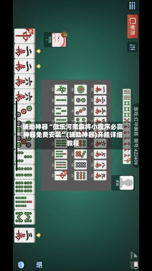 辅助神器“微乐河南麻将小程序必赢神器免费安装	”(辅助神器)开挂详细教程-第3张图片