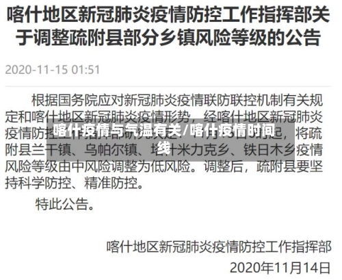 喀什疫情与气温有关/喀什疫情时间线-第1张图片
