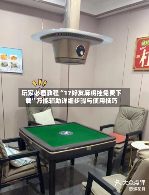 玩家必看教程“17好友麻将挂免费下载	”万能辅助详细步骤与使用技巧-第2张图片