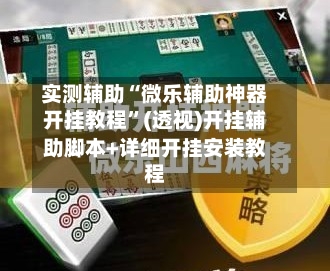 实测辅助“微乐辅助神器开挂教程”(透视)开挂辅助脚本+详细开挂安装教程-第2张图片