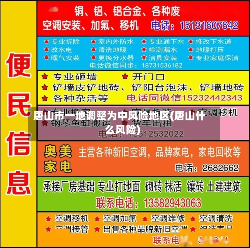 唐山市一地调整为中风险地区(唐山什么风险)-第2张图片