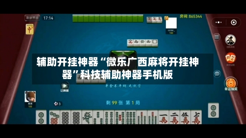 辅助开挂神器“微乐广西麻将开挂神器”科技辅助神器手机版-第2张图片