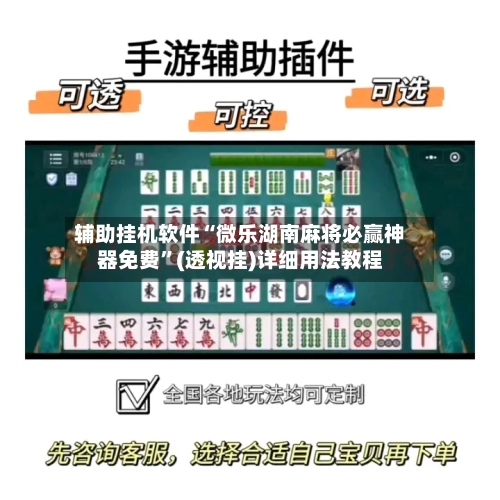 辅助挂机软件“微乐湖南麻将必赢神器免费”(透视挂)详细用法教程-第1张图片