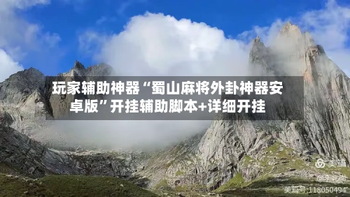 玩家辅助神器“蜀山麻将外卦神器安卓版	”开挂辅助脚本+详细开挂-第2张图片