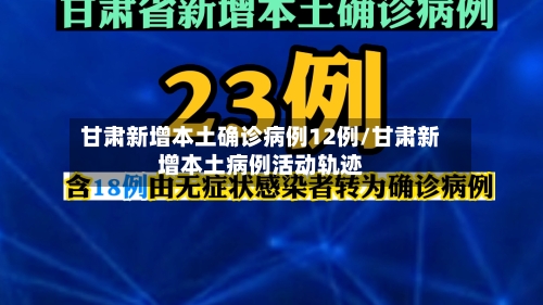 甘肃新增本土确诊病例12例/甘肃新增本土病例活动轨迹-第2张图片