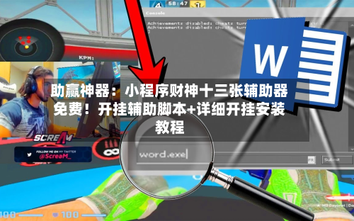 助赢神器:小程序财神十三张辅助器免费!开挂辅助脚本+详细开挂安装教程-第2张图片
