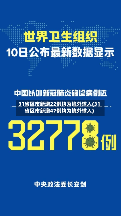 31省区市新增22例均为境外输入(31省区市新增47例均为境外输入)-第1张图片