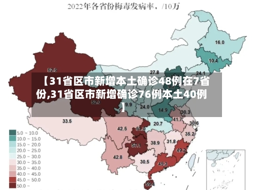 【31省区市新增本土确诊48例在7省份,31省区市新增确诊76例本土40例】-第3张图片