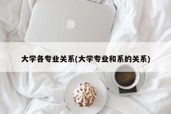 大学各专业关系(大学专业和系的关系)